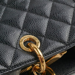 Chanel Caviar Grand Shopping Tote GST Black