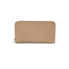 Celine Long Wallet Dark Beige