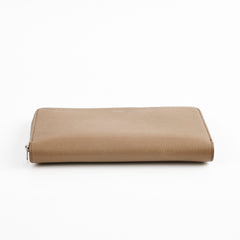 Celine Long Wallet Dark Beige