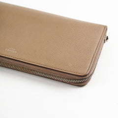 Celine Long Wallet Dark Beige