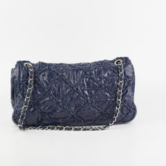 Chanel Ultra Stitch Navy Flap Bag