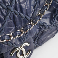 Chanel Ultra Stitch Navy Flap Bag