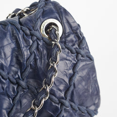 Chanel Ultra Stitch Navy Flap Bag