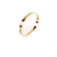 Cartier Love Bracelet Size 17 Yellow Gold 2021