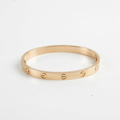 Cartier Love Bracelet Size 17 Yellow Gold 2021