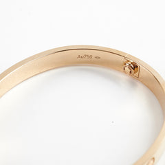 Cartier Love Bracelet Size 17 Yellow Gold 2021