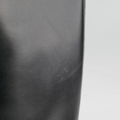 Gucci Knee High Boots Ribot Black 38