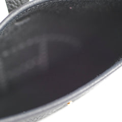 Hermes Mini Evelyn Clemence Black C Stamp