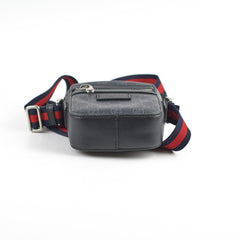 Gucci GG Supreme Messenger Bag Dark Grey