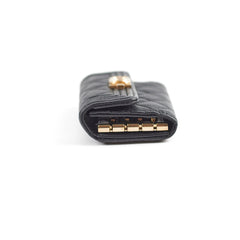 Chanel Caviar Boy Key Holder Black