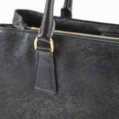 Prada Large Saffiano Tote Black