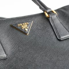 Prada Large Saffiano Tote Black