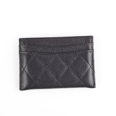 Chanel Black Caviar Cardholder