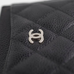 Chanel Black Caviar Cardholder