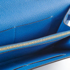 Hermes Kelly To Go Epsom/Alligator Mykonos/Bleu Zellige 2021