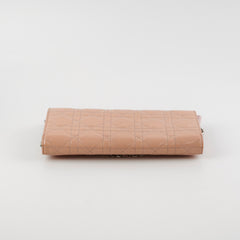 Dior Wallet On Chain Light Pink Patent