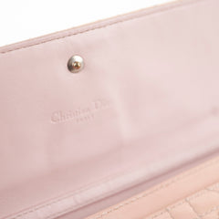 Dior Wallet On Chain Light Pink Patent
