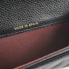 Chanel Flap Card Holder Caviar Black 29 Series