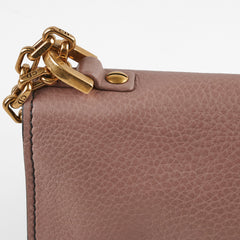 Christian Dior J'adior Medium Dusty Pink Flap Bag