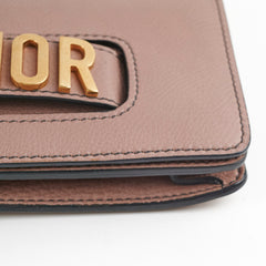 Christian Dior J'adior Medium Dusty Pink Flap Bag