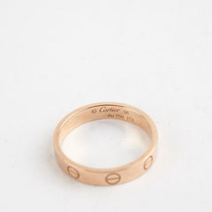 Cartier Love Ring Rose Gold Size 56