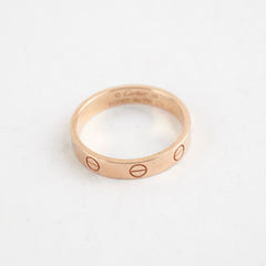 Cartier Love Ring Rose Gold Size 56