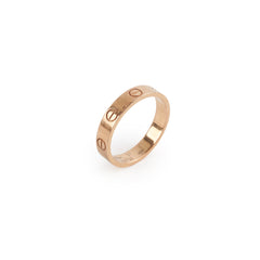 Cartier Love Ring Size 51 Pink Gold