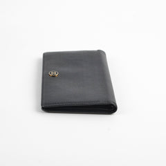 Chanel Long Wallet Black