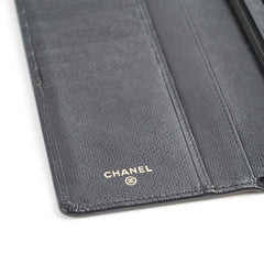 Chanel Long Wallet Black