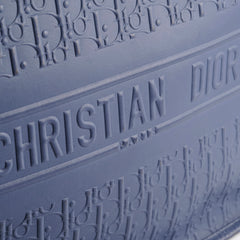 Dior Large Leather Book Tote Navy