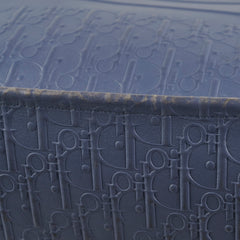 Dior Large Leather Book Tote Navy