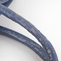 Dior Large Leather Book Tote Navy