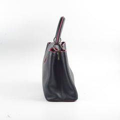 Louis Vuitton Capucines GM Navy Pink