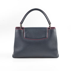 Louis Vuitton Capucines GM Navy Pink