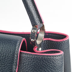 Louis Vuitton Capucines GM Navy Pink
