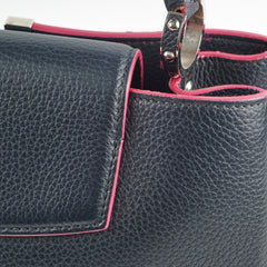 Louis Vuitton Capucines GM Navy Pink