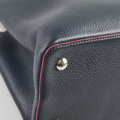 Louis Vuitton Capucines GM Navy Pink