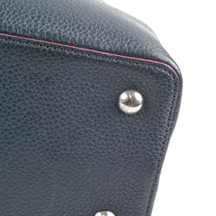 Louis Vuitton Capucines GM Navy Pink