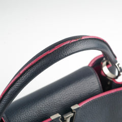 Louis Vuitton Capucines GM Navy Pink