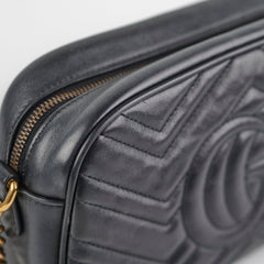 Gucci Marmont Small Camera Bag Black