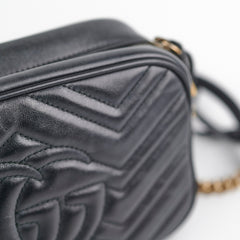 Gucci Marmont Small Camera Bag Black
