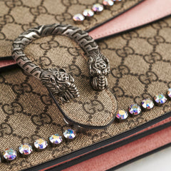 Gucci Crystal Embellished Dionysus Small Shoulder Bag
