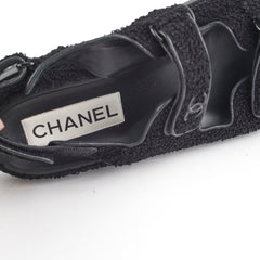 Chanel Sandals Black Size 40