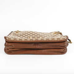 Gucci Monogram Brown Tote