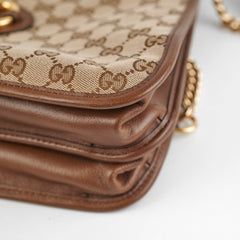Gucci Monogram Brown Tote