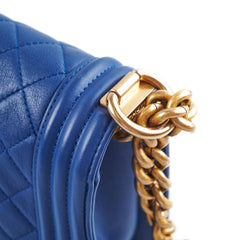 Chanel Old Medium Boy Blue 27 Series