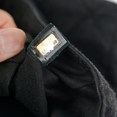 Chanel Fabric Shoulder Flap Bag Black