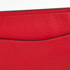 Gucci Bamboo Large Clutch Red