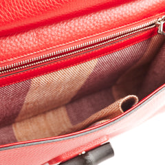 Gucci Bamboo Large Clutch Red