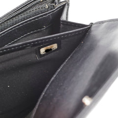 Chanel Long Wallet Black 18 Series